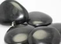 Black Onyx Palm Stone